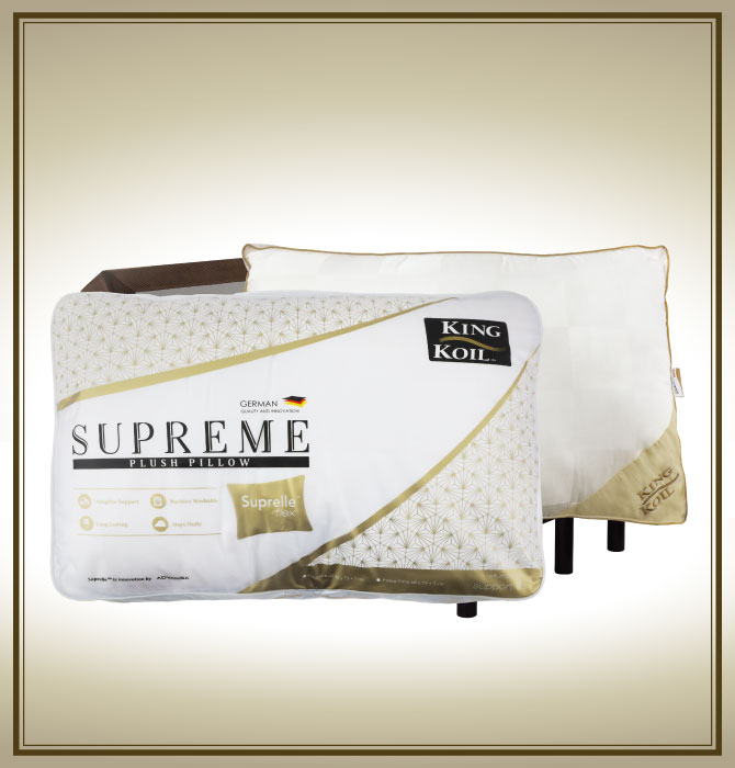 Supreme Plush Pillow Firm
