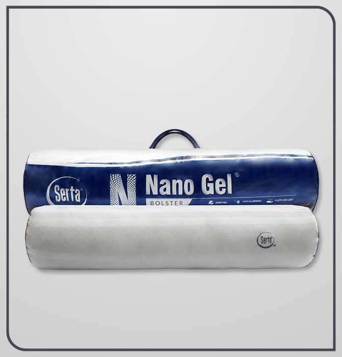 Nano Gel Bolster Set of 2